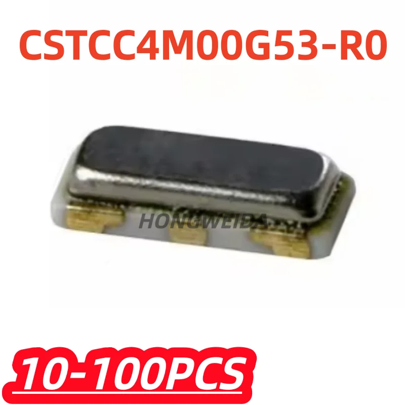 10-100Pcs/lot 100% New CSTCC4M00G53-R0 Ceramic Oscillator 3 * 7 4MHZ 4.000MHZ Crystal Oscillator Patch CSTCC4M