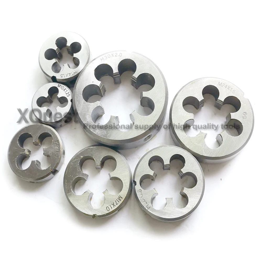 HSS Right hand Metric thread die round dies M10 M11 M12 M13 M14 M15 M16 M17 M18 M19 M20 M21 M22 M23 M24 M25 M26 m27 m28 m29 m30