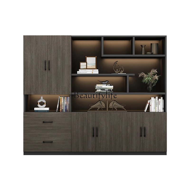 File cabinet simple modern storage floor storage cabinet office furniture