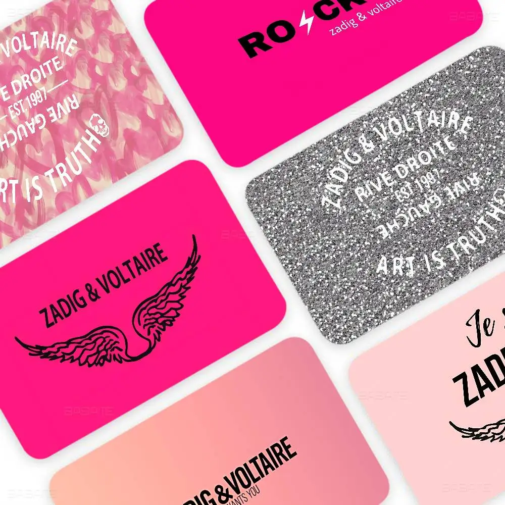 أزياء Z-Zadig وV-Voltaire أنيمي تنفق أو حفظ قذيفة مضحكة على قبالة رقيقة جدا لا تتلاشى ملصق غطاء الجلد فيلم