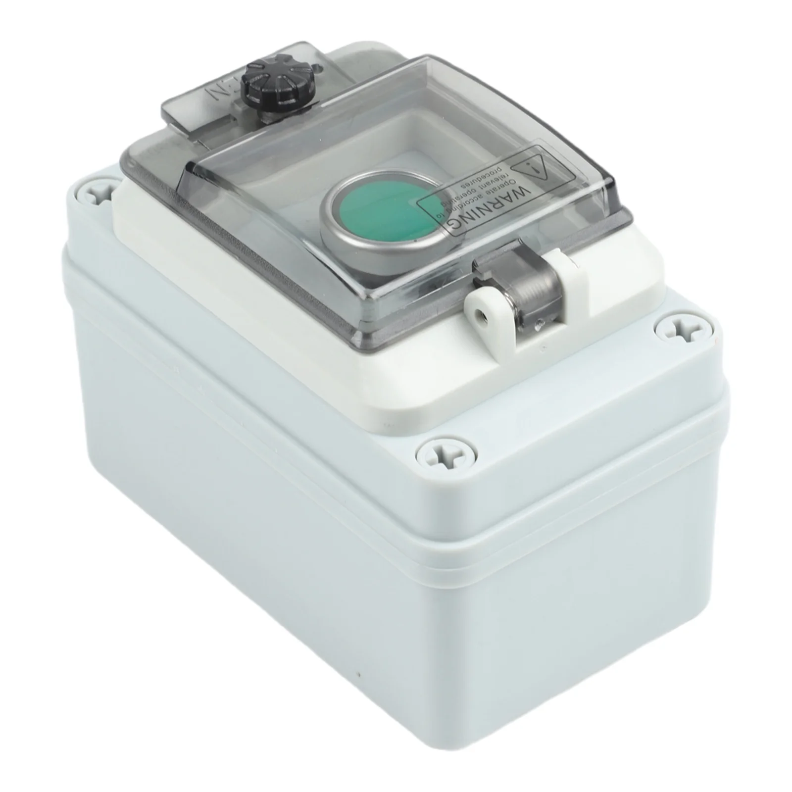 Robust Waterproof Switch Enclosure for Outdoor Start Stop Applications Featuring ABS Body and Temperature Stable Components