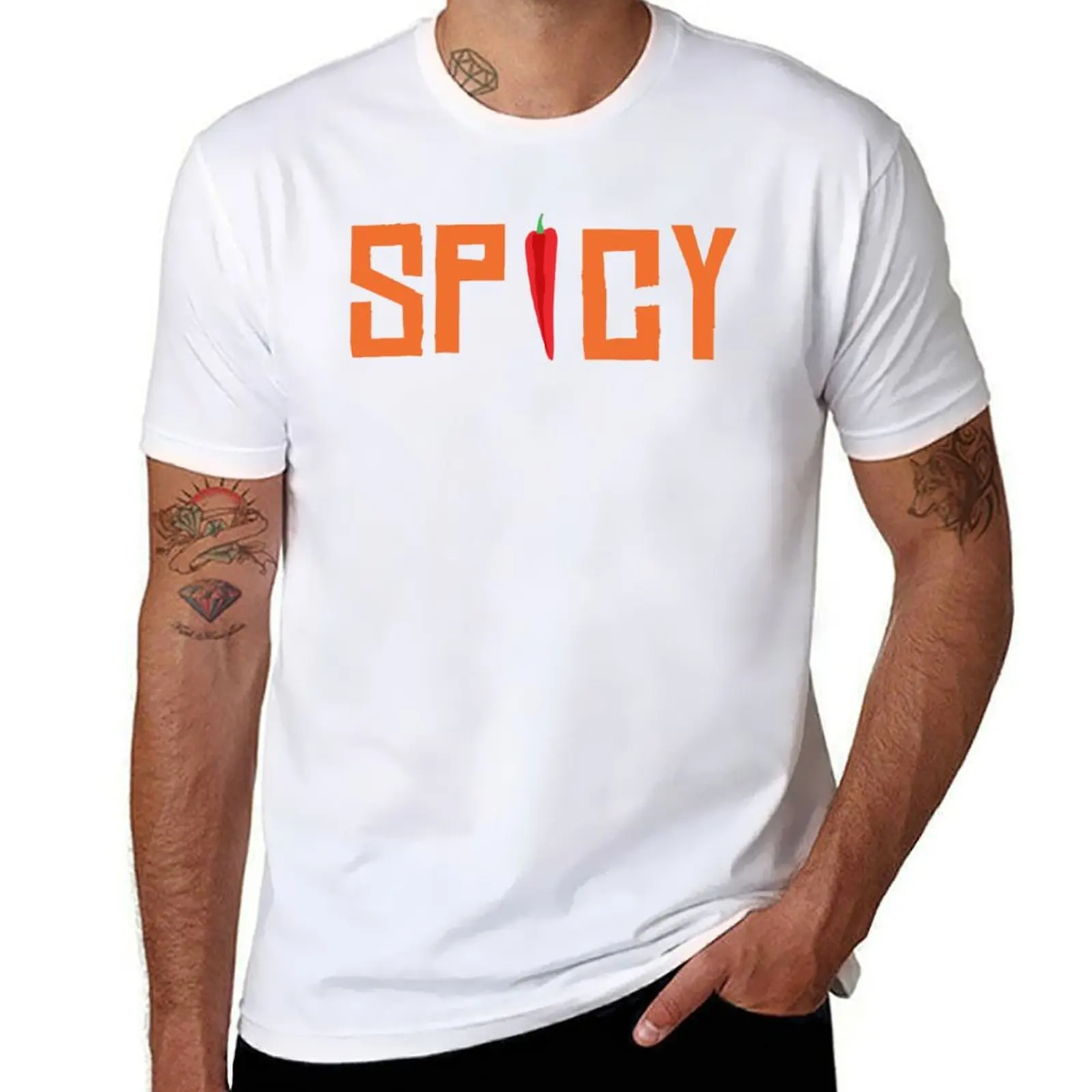 

SPICY CHILI PEPPER T-Shirt t shirts for man cotton t shirt man luxury T-Shirt