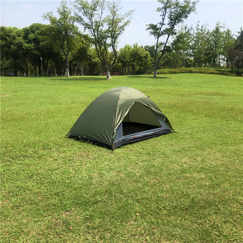 

Hot-selling double-layer aluminum pole camping tent for 2 people, CZX-343 ultra-light backpack tent for 2 people