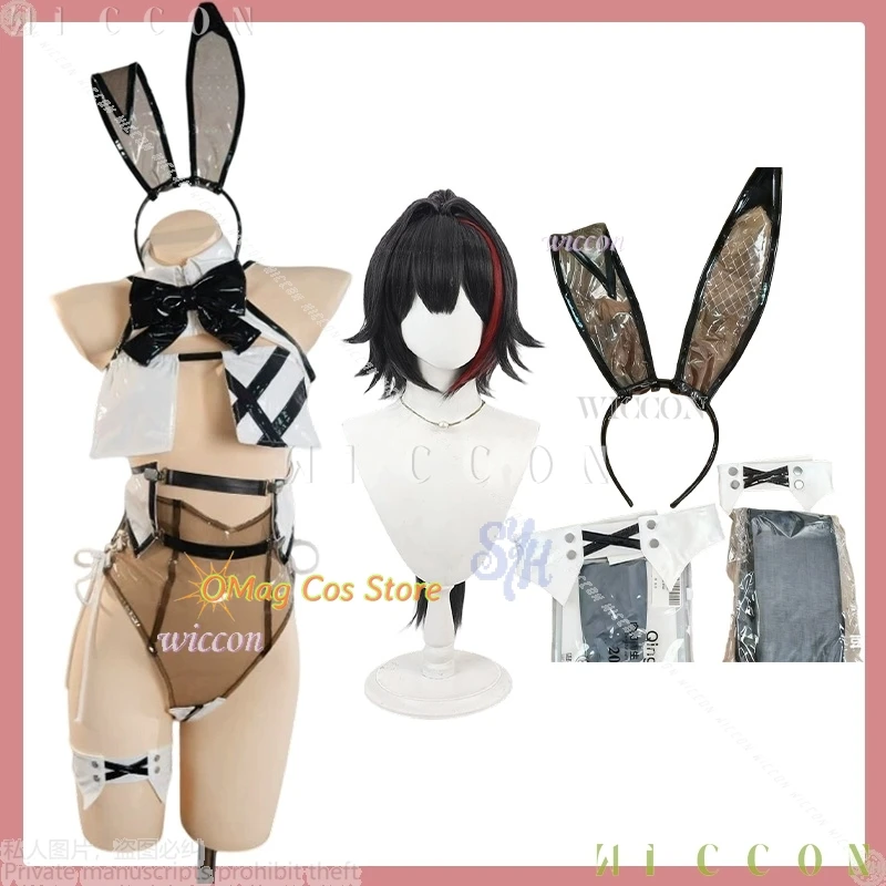 

Fantasia Halloween Bay: Radiant Rabbit Bunny 코스프레 Anime Game Cosplay NIKKE GODDESS OF VICTORY Sexy Disfraz De Mujer