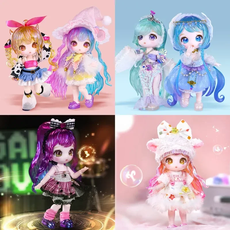 

Genuine Product Debisheng Maytree Trendy Play Collectible Girl Zodiac Series Second Wave Figure Bjd Blind Box Articulated Dolls
