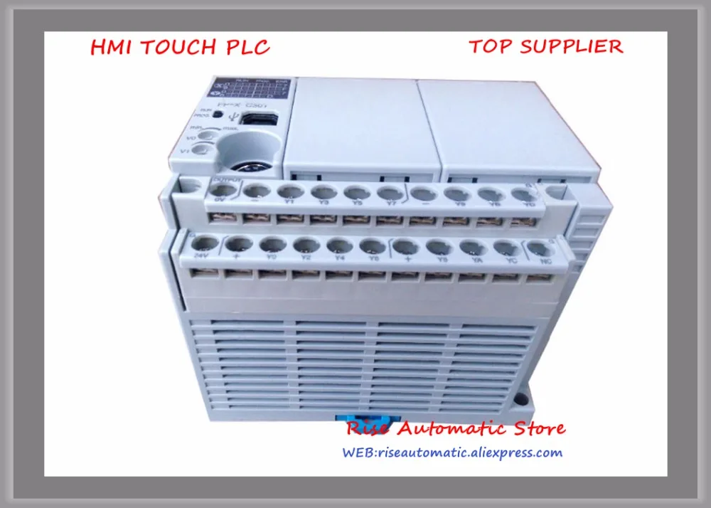 AFPX-C30T PLC New Original AC100-240V 16 DC Input Points 16 NPN Output Points FP-X Control Unit