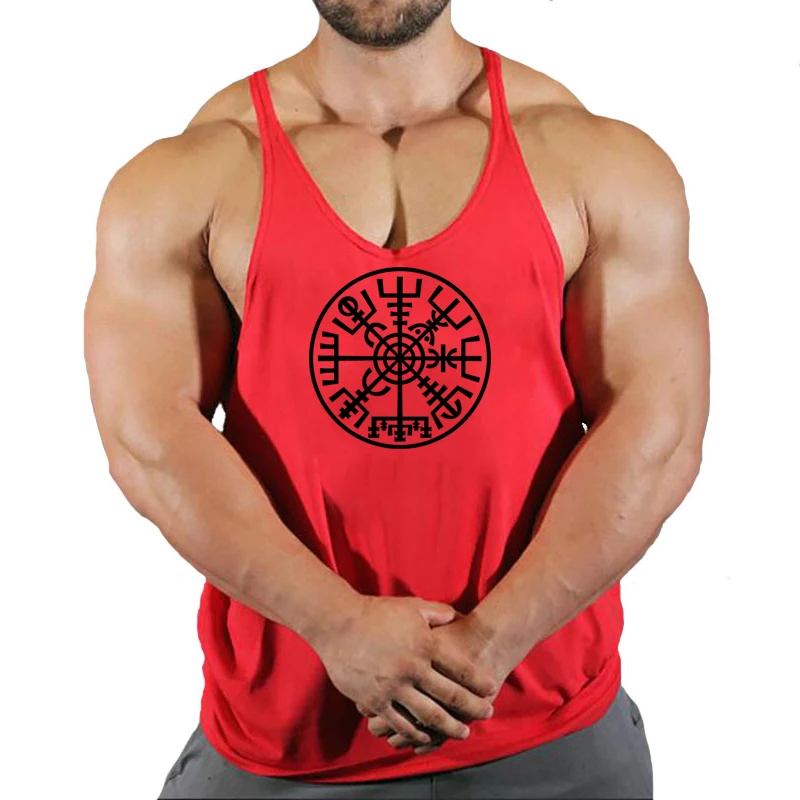 2023 Summer Y Back Men Clothing Tank Tops Black White Gray Gym Singlets Sleeveless Fitness Men Vest Casual Bodybuilding Vest New