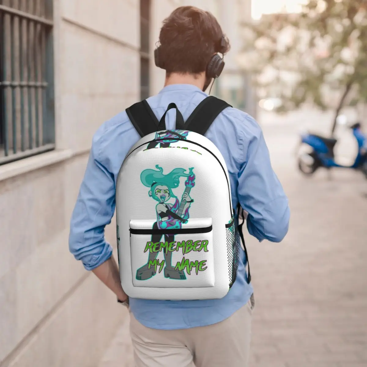 Remember My Name Student Backpack School Bag Hiking Travel Daypack for Boys Girls Bookbag Shoulder Bags
