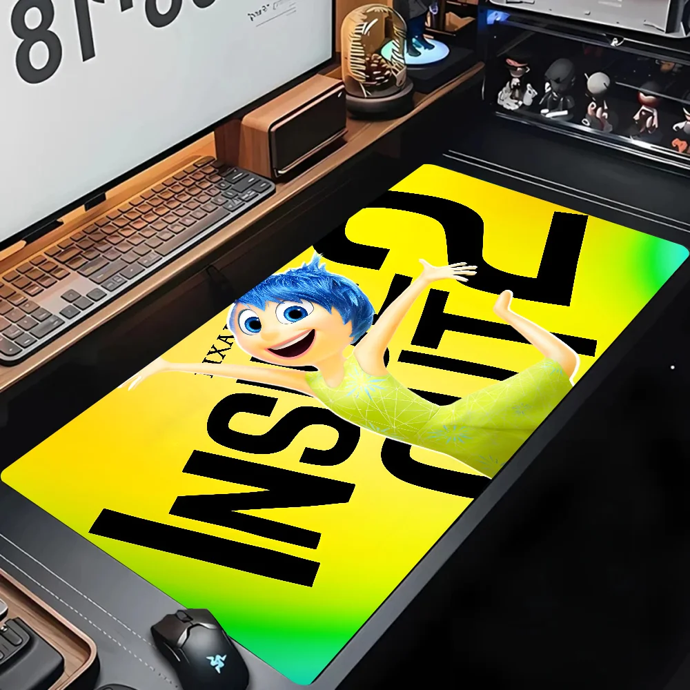 Anime I-Inside Out 2 Mousepad Large Gaming Mouse Pad LockEdge Thickened Computer Keyboard Table Desk Mat image 2
