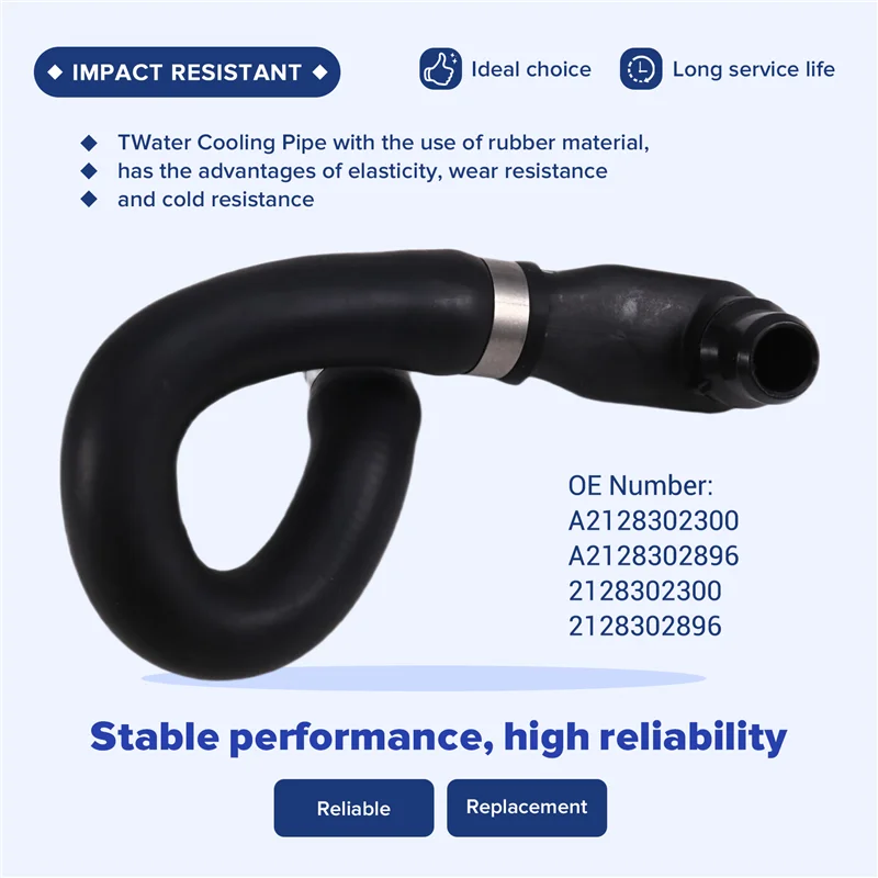 

Water Cooling Pipe Heater Hose 2128302300 For Benz CLS C218 2011-2017 NEW-A08Q