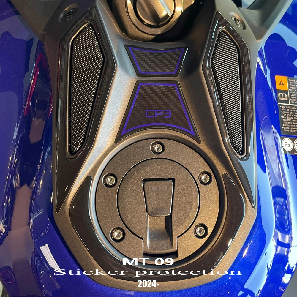 

Для MT 09 MT 09 SP 2024 2025 аксессуары для мотоциклов, защитный комплект, 3D наклейки из смолы, зона ключей мотоцикла