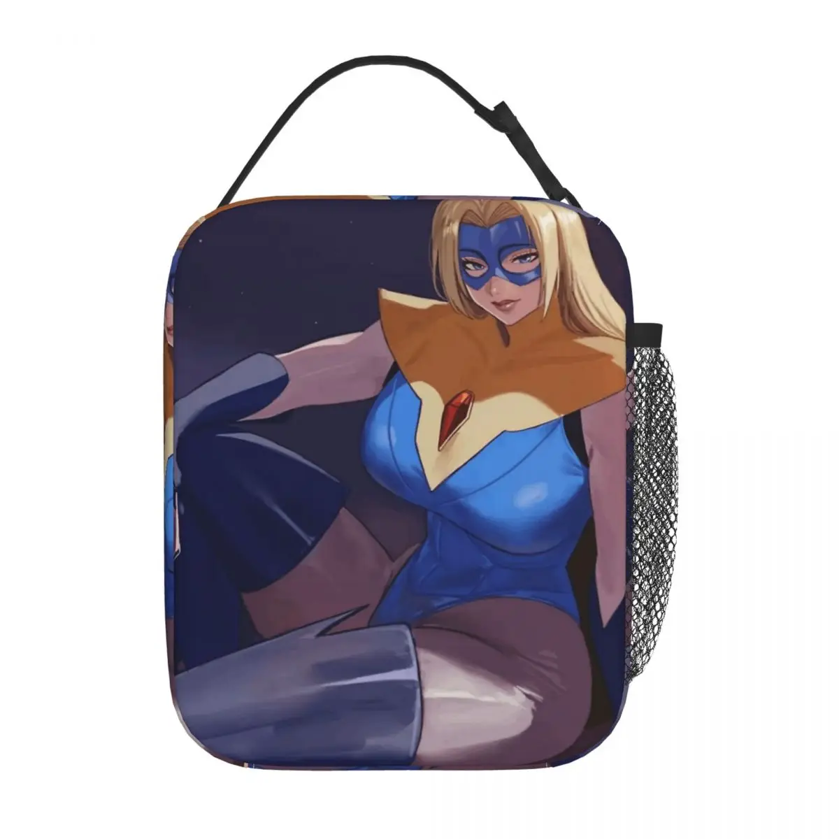 

Фанарт персонажей, вдохновленный рассылками, изолированная сумка для обеда, большой контейнер для еды, сумка-холодильник, сумка-тоут, ланч-бокс, сумки для работы с едой