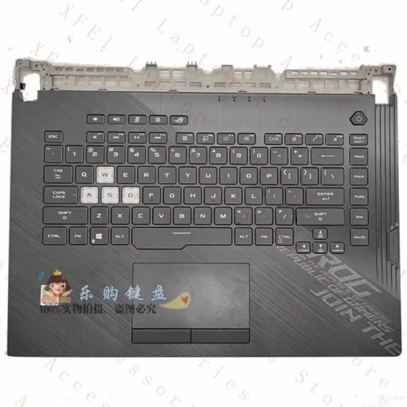 F Palmrest for ASUS ROG Strix G15 G512 Keyboard US