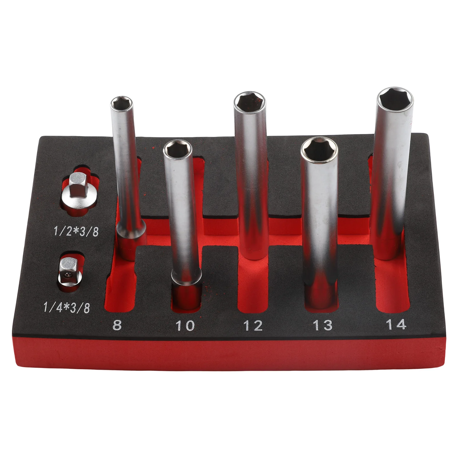 

3 8 Inch Drive Socket Adapter Mechanical Hex Socket Set 10mm 3 8 Drive Adapter Chrome Vanadium Steel Home Repairs