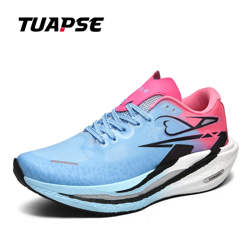 

TUAPSE Professional Training Running Men Shoes Lightweight Breathable Mesh Fabric Sweat-Absorbing Insoles Non-Slip Soft