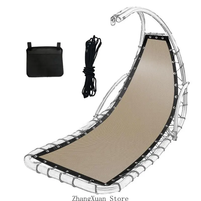 Picture 4: Replacement Fabric Bungee Cord Lounge Chair Cloth Recliner Fabric For Rocking Chair And Hammock 3XUF