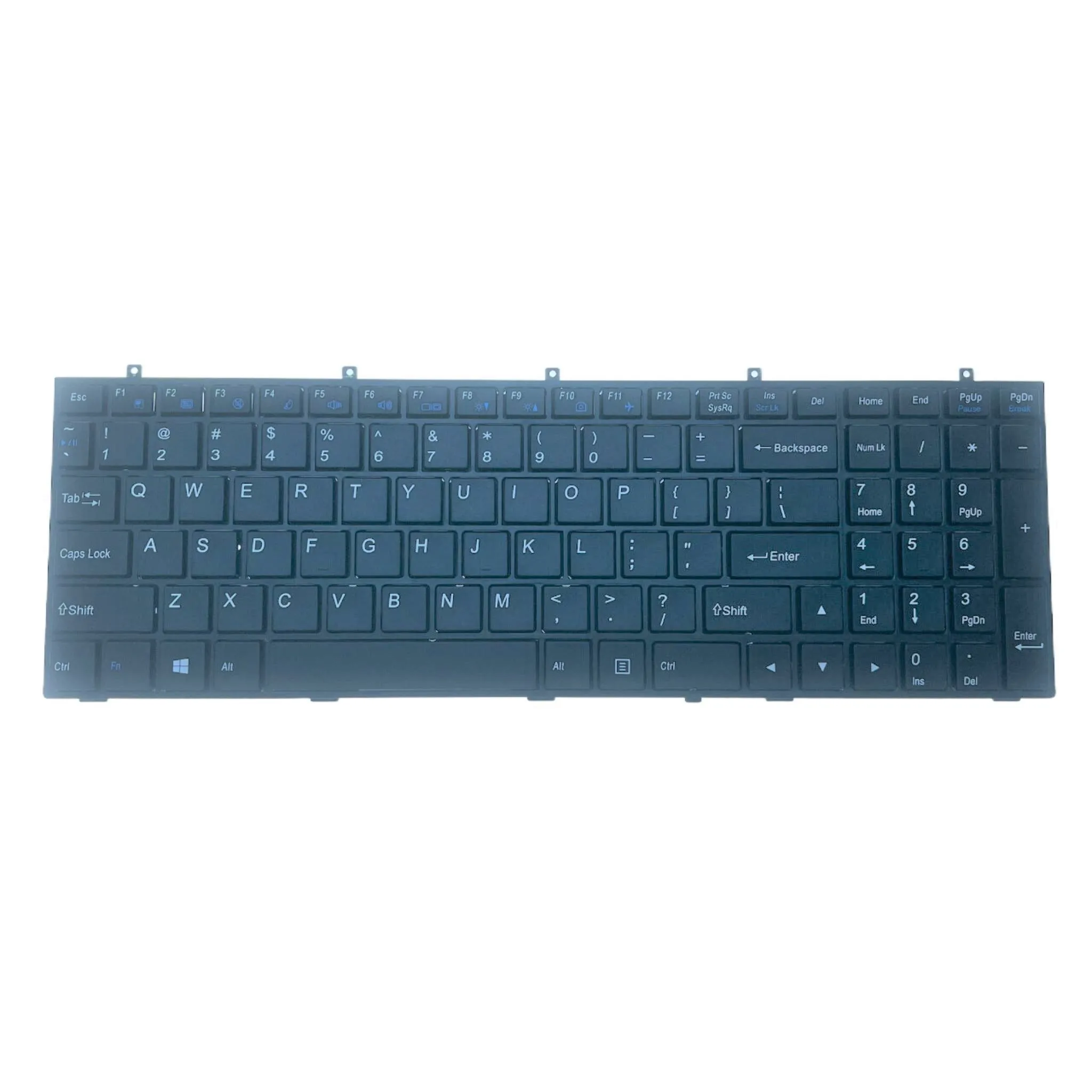 New US Laptop Keyboard For CLEVO W350 W350STQ W350SKQ W370 W350ETQ W670SJQ W670 W670SFQ DEXP Achilles G111 Replacement