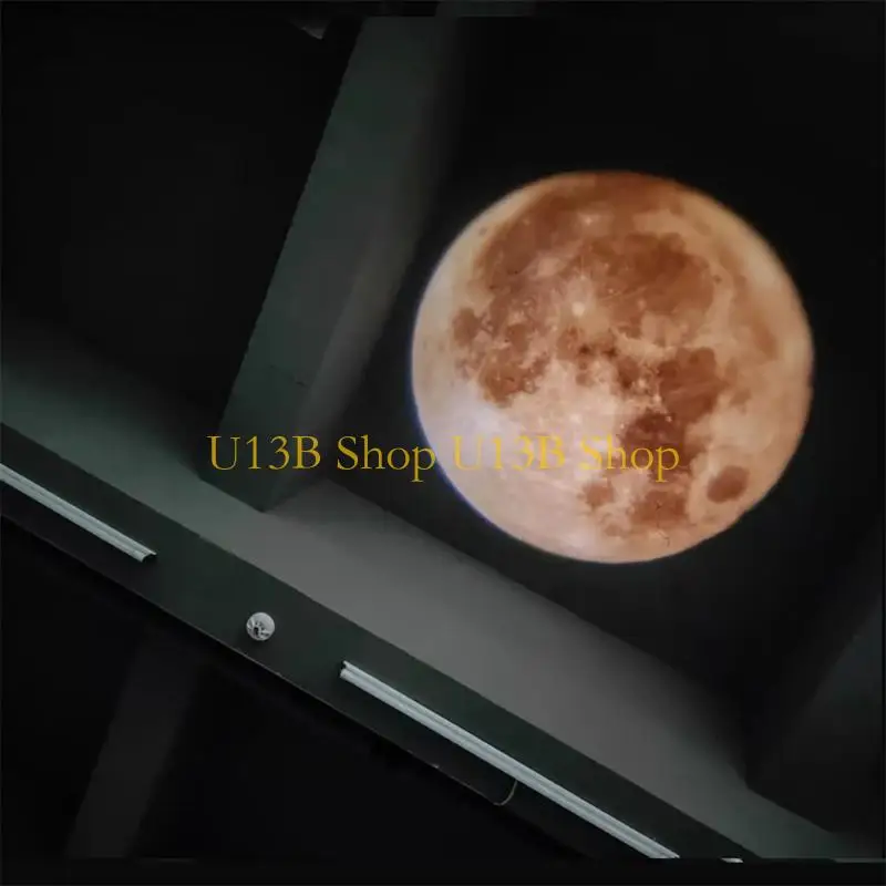 U13Bムーンランプロマンチックな装飾スペシャルナイトライトプロジェクターUSBプラグインムーンランプアースプロジェクション3Dランププロジェクター