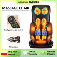 DIVEDEER Multi-functional massage cushion, office electric chair cushion, seat cushion, home shoulder, neck and back massager