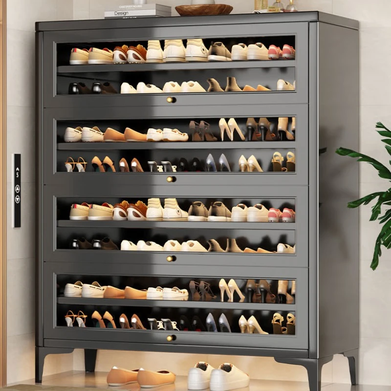 

Storage Beautiful Shoe Cabinet Cheap Metal Metal Storage Shoe Cabinet Space Saving Drawer Szafka Na Buty Furniture For Home