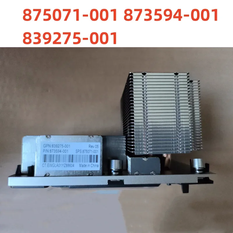 

Original compatible with HPE DL380 Gen10 server high-performance heat dissipation 875071-001 873594-001 839275-001