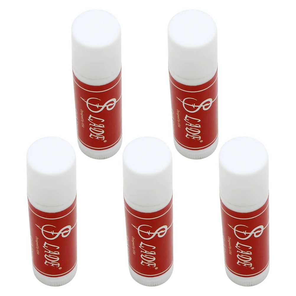 

5 Pcs Sax Cork Supplies Tube Grease for Saxophone Cream Paste Lubricate Clarinet Reed Instrument Accessories