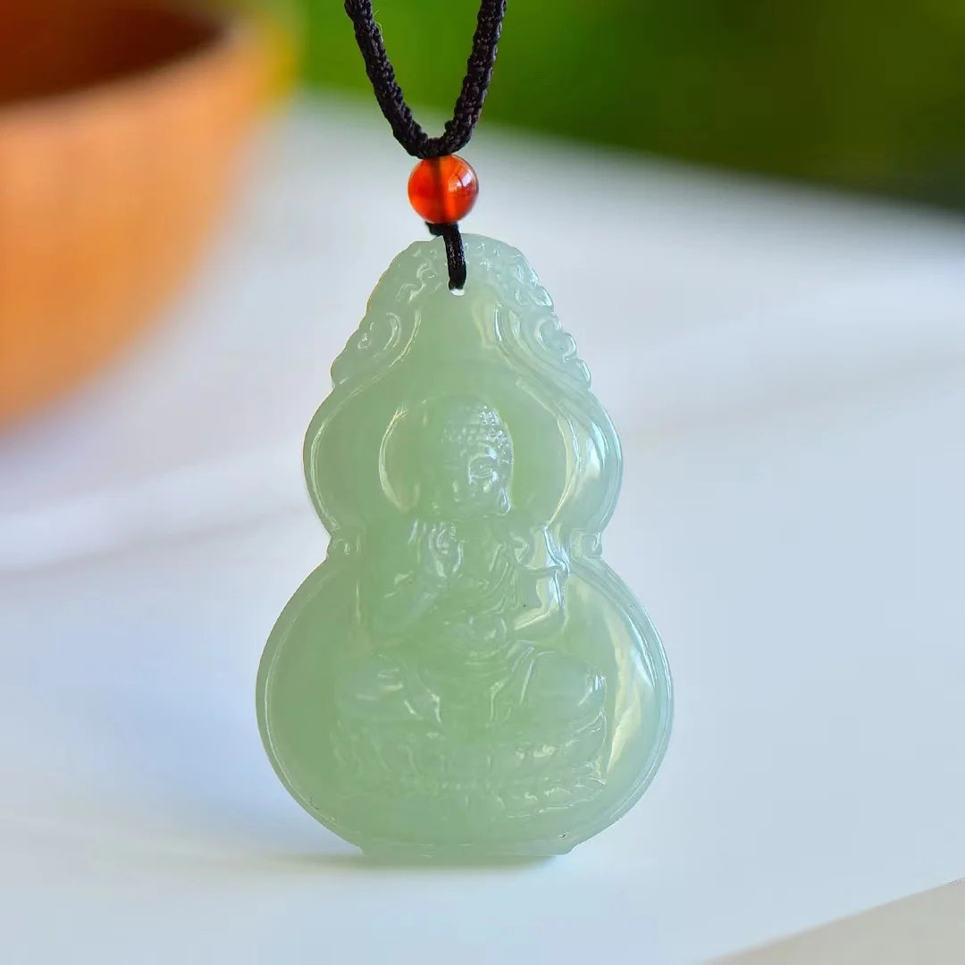 

Hetian Jade Eight Guardian Gods Amitabha Pendant Ornaments 4169#