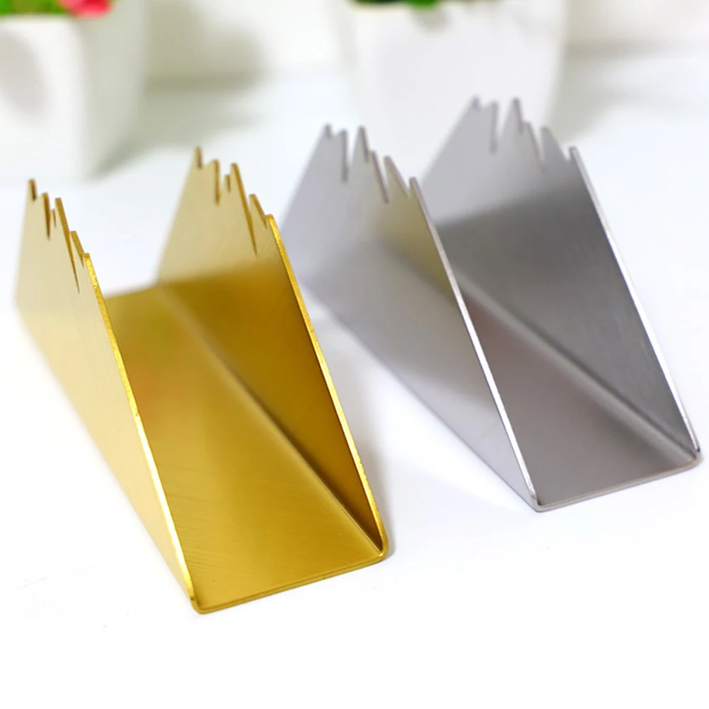 

Stainless Steel Paper Towel Holder Napkins Kitchen Rack Seat Vertical Dining Table