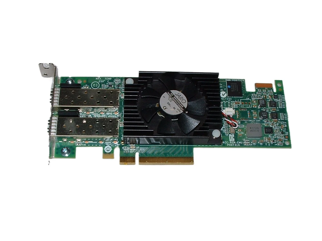 

New Broadcom Emulex LPE16002 16GB Dual Channel PCI-E Channel Host Bus Adapter SFPs HBA