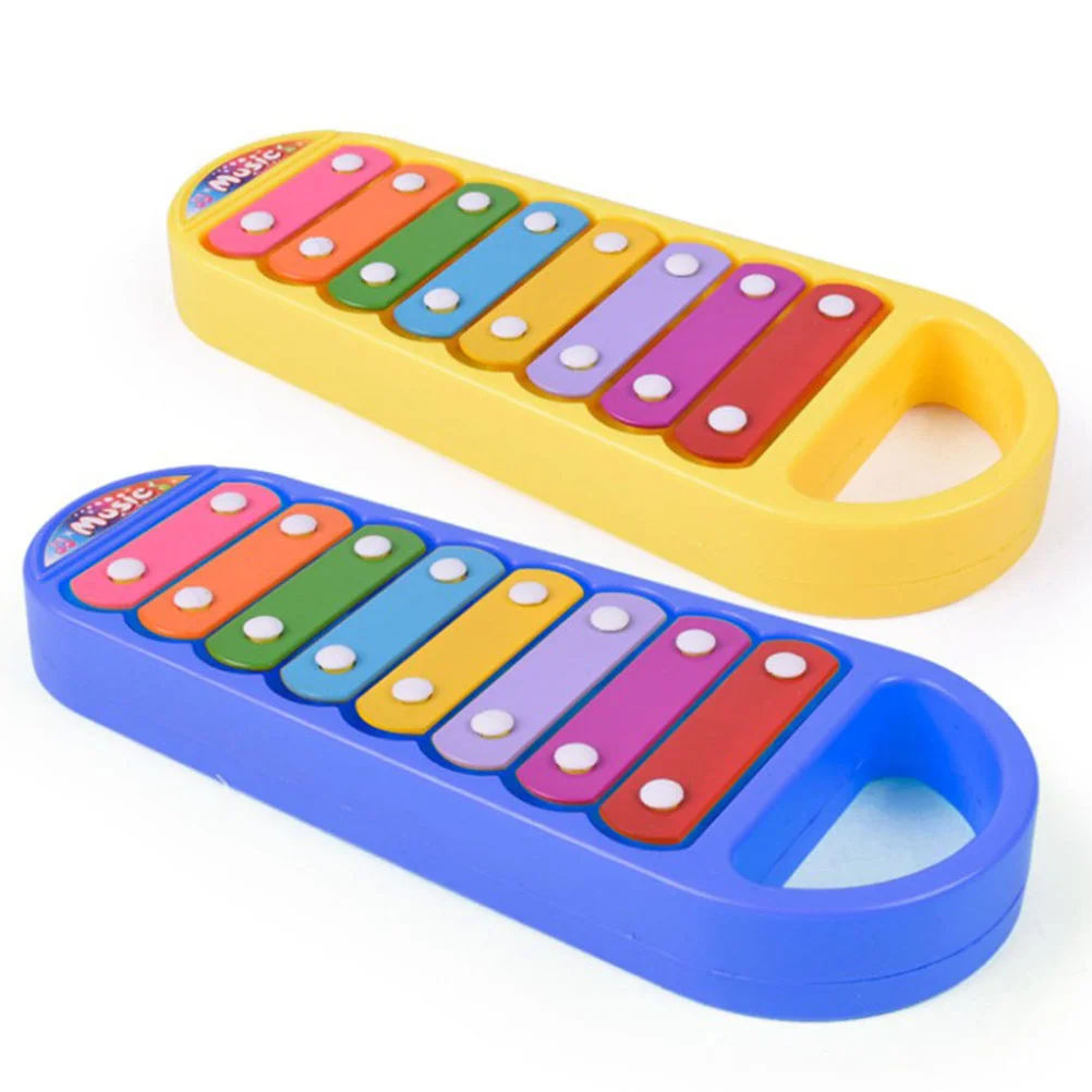 ของเล่นเคาะ Glockenspiel เครื่องดนตรีระนาดของเล่นเด็กเครื่องดนตรีเด็ก