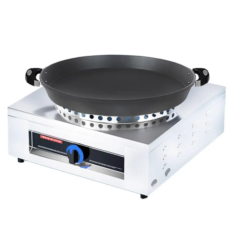 Special pan for water frying buns, commercial frying stove, commercial thumb frying bun pan, commercial frying bun