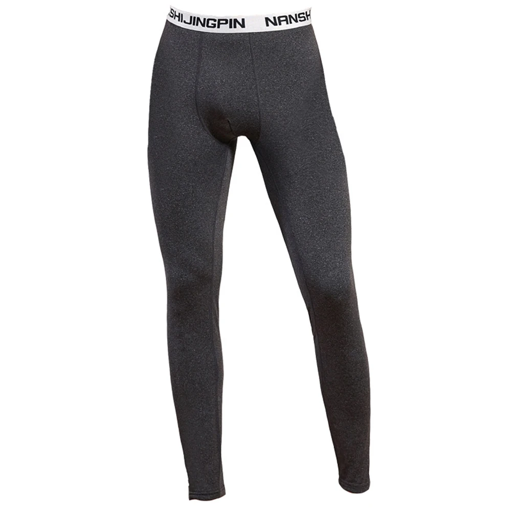 Calça pijama térmica elástica masculina, leve, tecido de poliéster, roupa interior térmica, quente, confortável, roupa de casa, nova marca