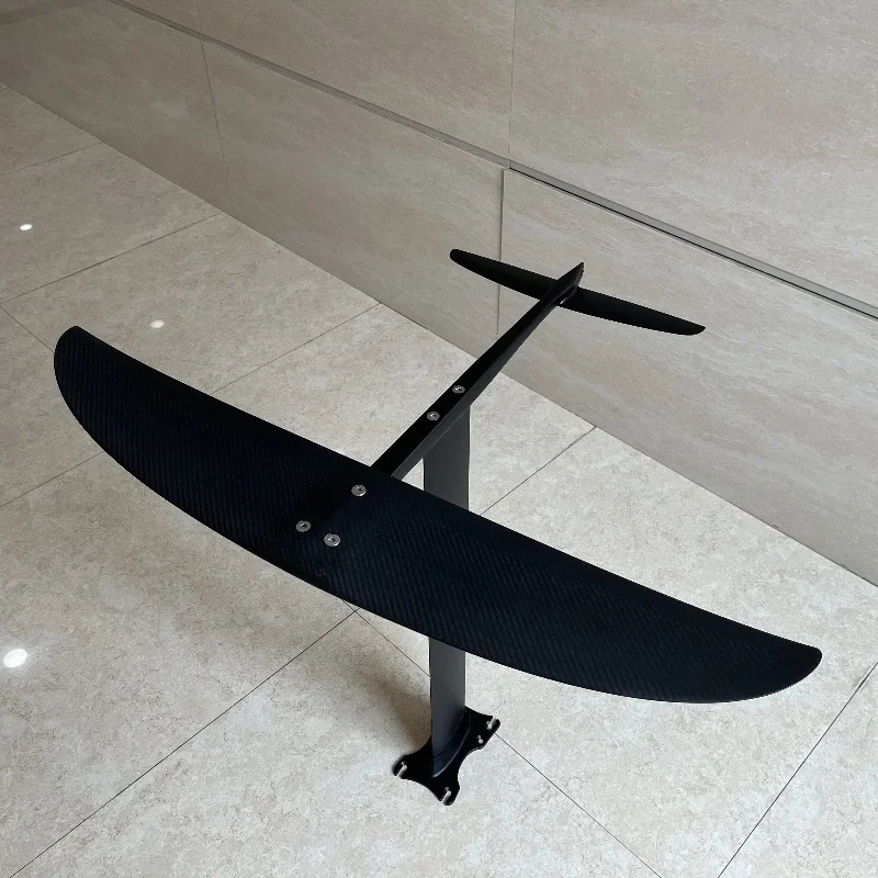 Higher Quality Carbon Fiber Hydrofoil Water Surf  Aluminum Alloy Hollow Mast And Plate Base Surf Hydrofoil Surfboard Boat