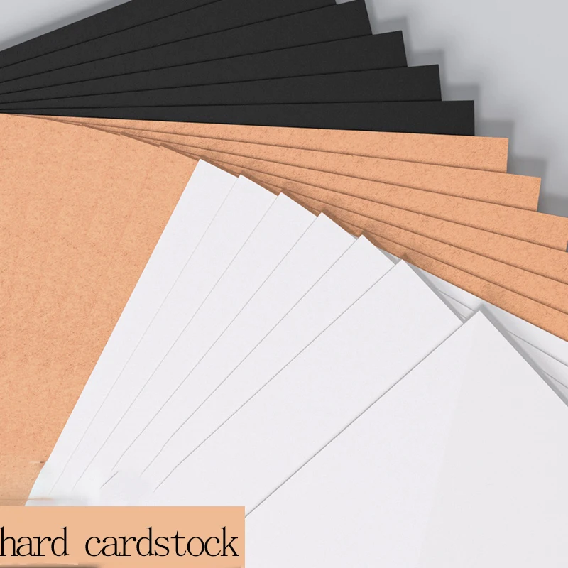 M&G cardstock handmade hard cardstock A4 kraft cardstock children's handmade three-dimensional paper cutting origami