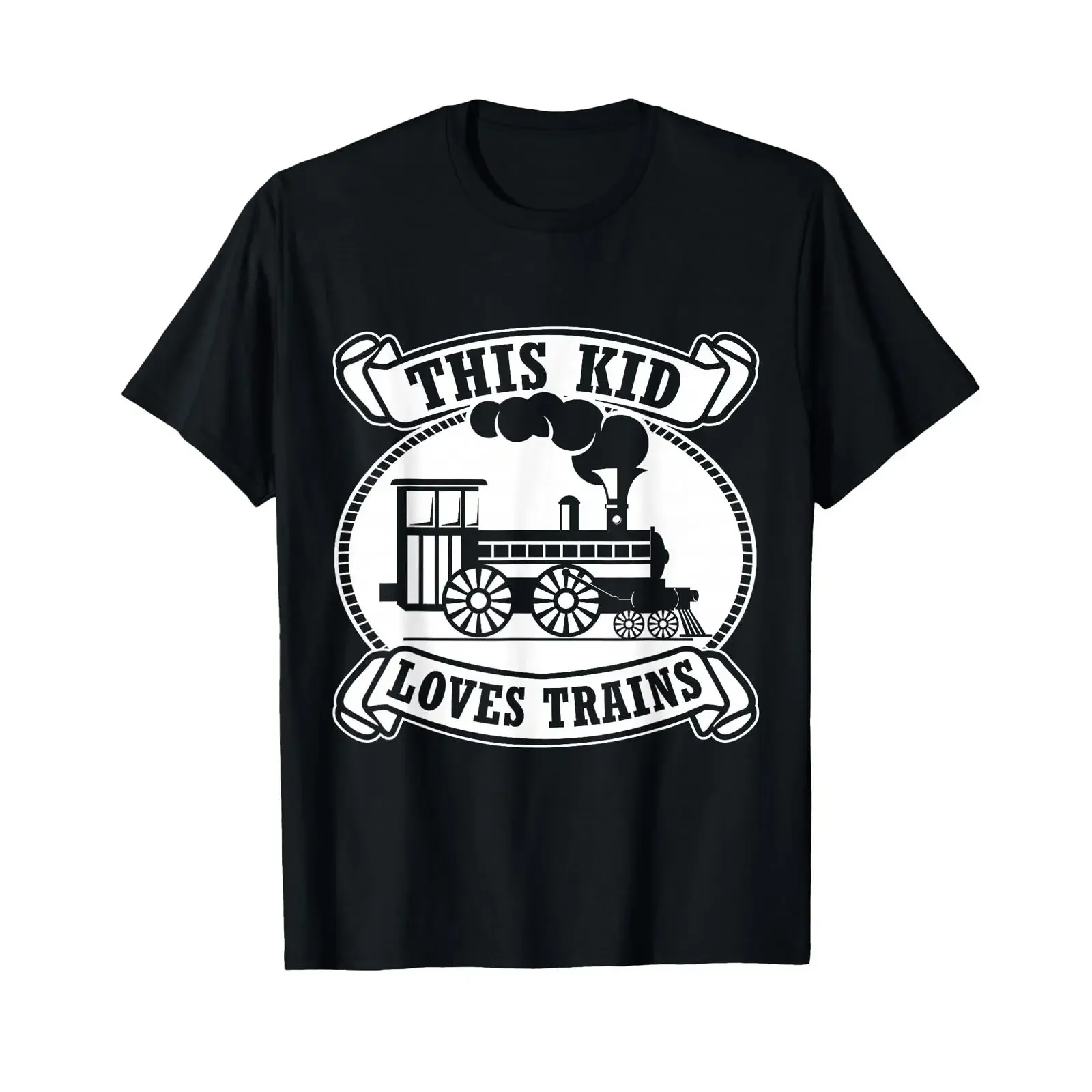 Railway Model T Shirt Steam Train Driver Conductor vintage Washed Versatile designer clothes Casual Soft homme graphic Unisex