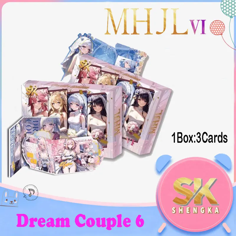 2024 più nuovo Dream Couple 6 Goddess Collection Card Goddess Story ACG TCG CCG World Trading hobby regali di natale