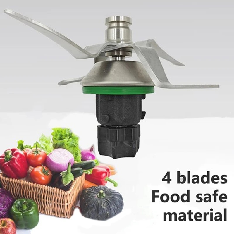 A44F-เครื่องปั่นใบมีดสําหรับ Vorwerk Thermomix TM5 TM6 อาหารอะไหล่สแตนเลสผสมมีดปะเก็น
