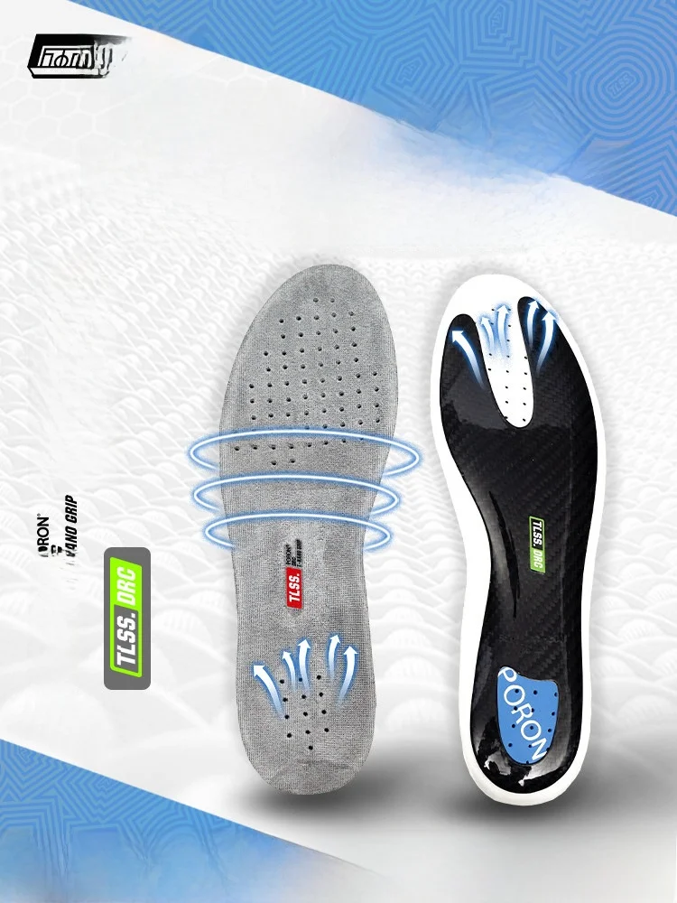 

Tianlang Fooall TLSS NANO IP Anti-Slip PORON o Absorption Breathable Full Palm Carbon Fiber Torque Resistance Insole