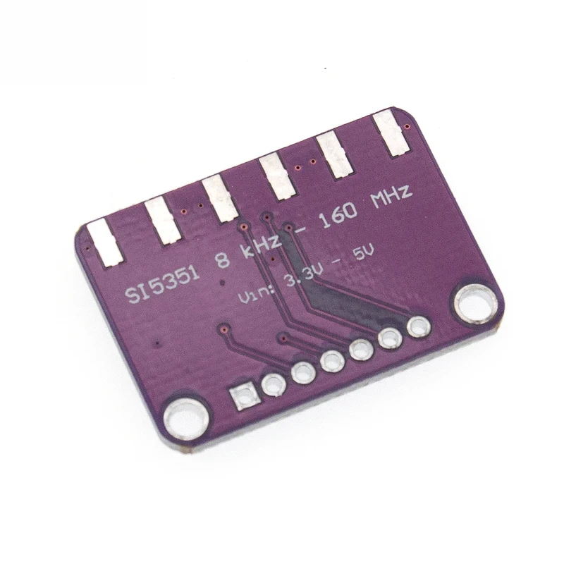 Signal Generator Clock 8KHz-160MHz DC 3V-5V CJMCU-5351 Si5351A I2C Clock Generator Breakout Board Module