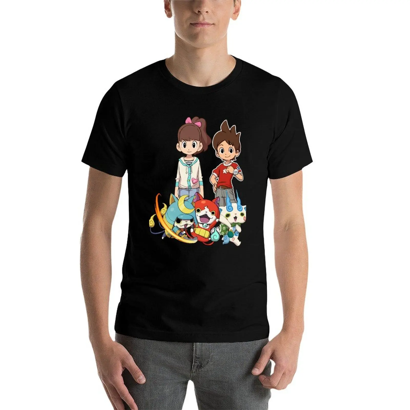 تي شيرت Good Love Bound Together Beauty Yokai Watch الشخصية الرئيسية هدية جرافيك تي شيرت أساسي تي شيرت