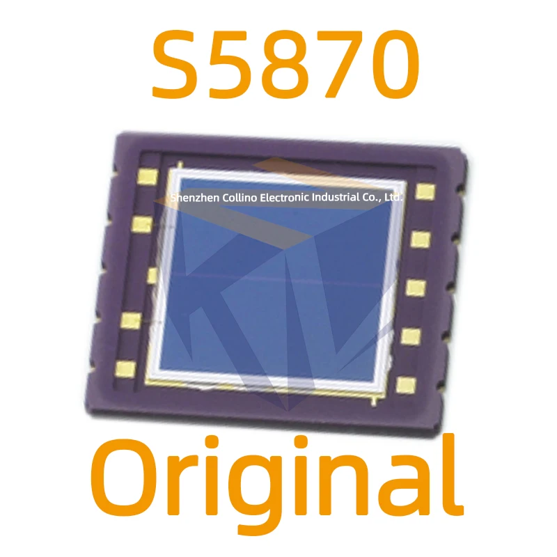 1pcs S5870 Silicon PIN Quadrant Detector High Sensitivity Photodiode 10x10mm Original