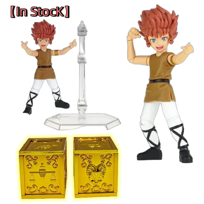 

【In Stock】ST/ShineTime Saint Seiya Myth Cloth EX Aries Mu KiKi Gold Knights of the Zodiac PVC Action Figure Model
