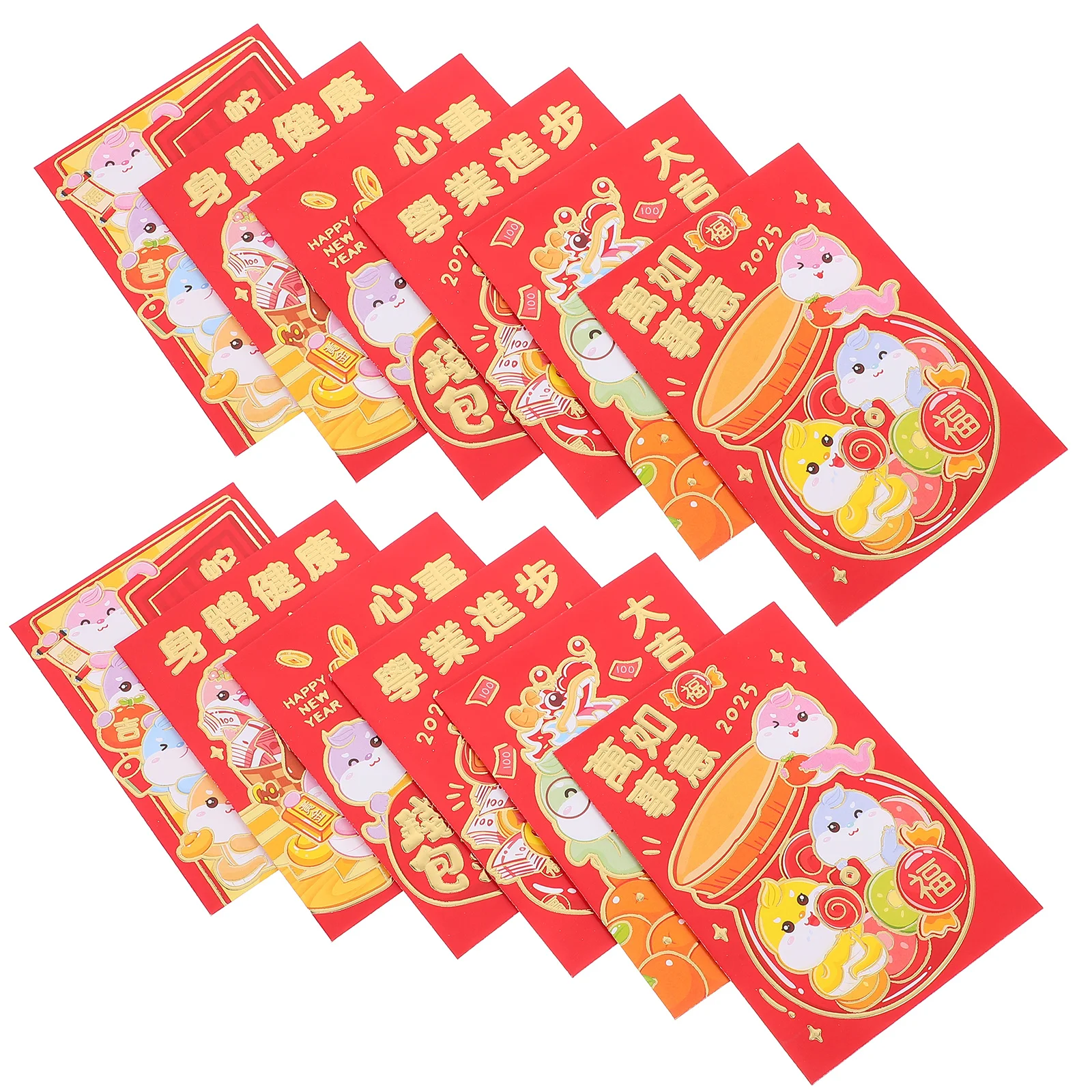 

36pcs Chinese Style Red Envelope Money Packet Party Red Packet Year Of 2025 Red Envelope Paper New Year Money Pouch Traditional