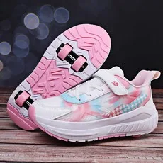 

Четырехколесные прогулочные туфли, детские дышащие роликовые коньки, уличные детские роликовые коньки, детские кроссовки, детские подарки