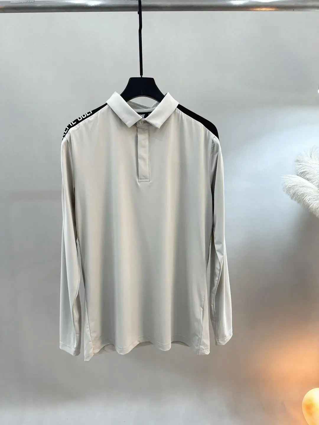 2026 Men Quick Dry Golf Long Sleeve T‑Shirt Slim Fit Casual Sports Tops Breathable Versatile Male Golf Clothing