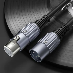 Audio XLR Microphone Cable Heavy Duty Balanced Cord, XLR Male to Female, Suitable for Shure SM Microphones