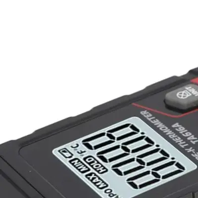 TA616A K-Type Thermocouple Thermometer Single Channel Backlit Digital Temperature Meter Probe For Industrial For Surface Liquid