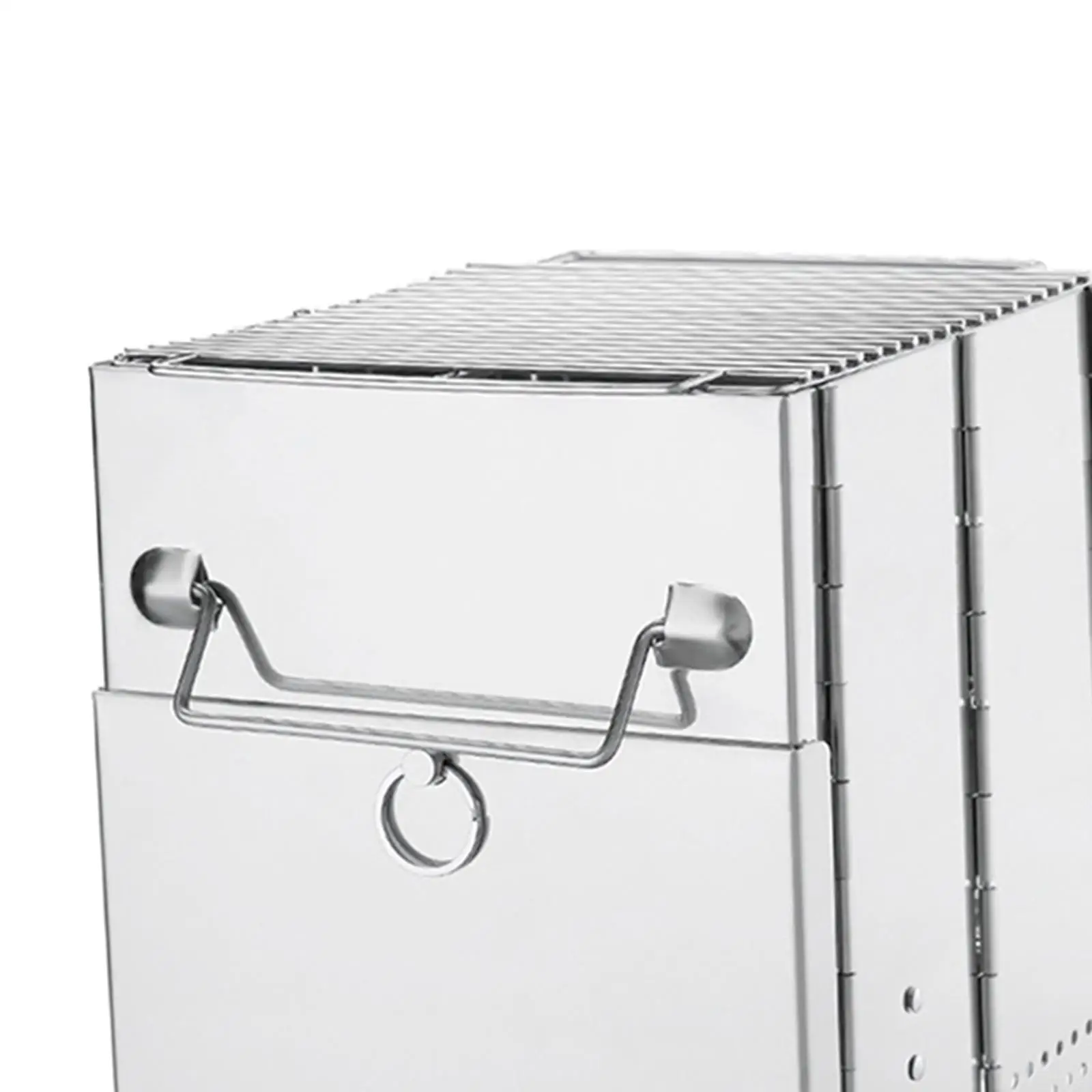 Wood Stove Ultralight Outdoor Camping Furnace with Folding Bracket