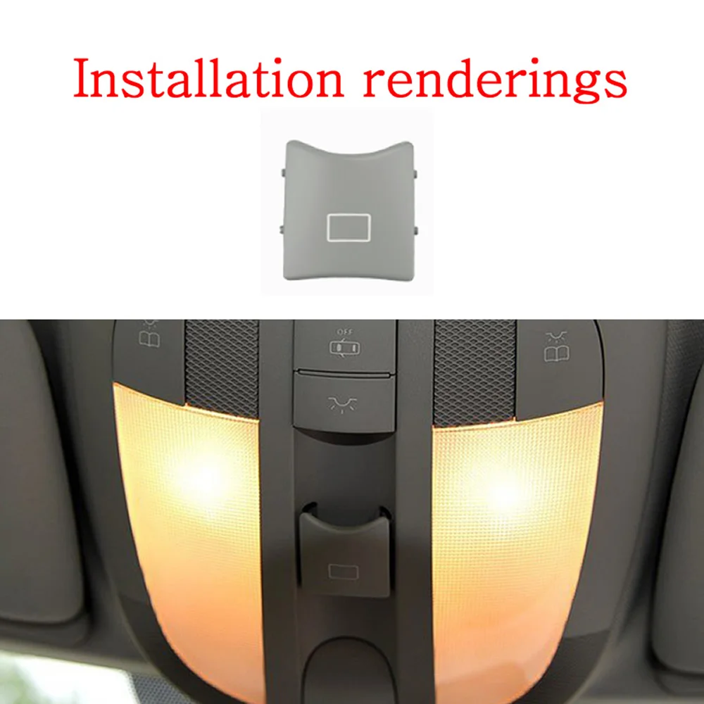 Car Sunroof Window Switch Button Cover Plastic for Mercedes-Benz ML W164 W251 X164 16482071858K67 4-Colors