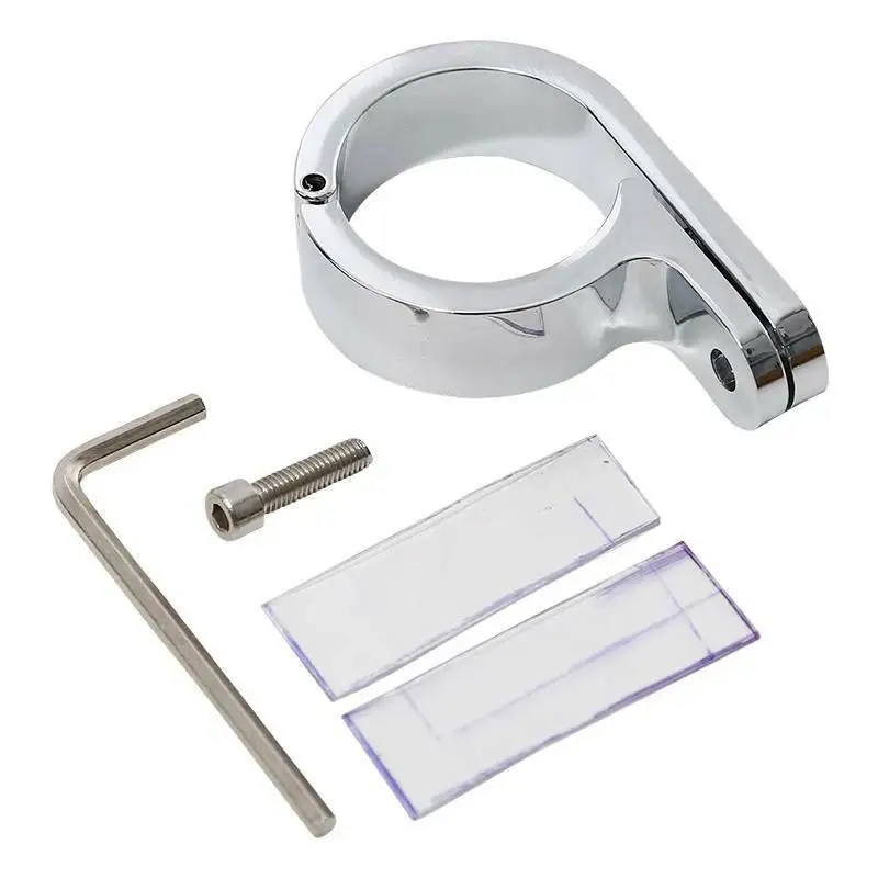 1.25" 32mm Motorcycle Bike Handlebar Universal Mounts Clamp Clock Car Bell Kit For Harley Davidson Honda Yamaha Suzuki Kawasaki